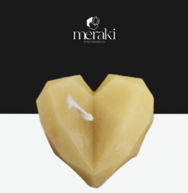 Cuore in cera d'api